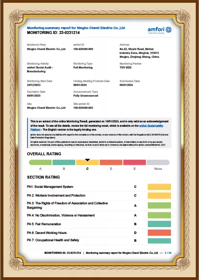 BSCI accreditation